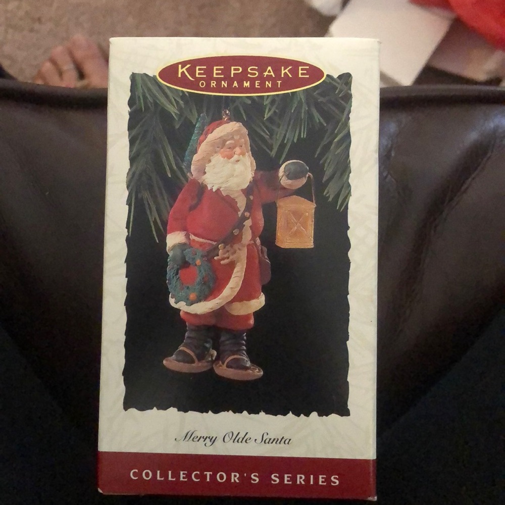 Hallmark Santa ornament